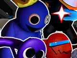 Набор игровых фигурок Roblox "Rainbow Friends" из 18 штук на присосках